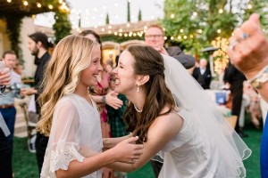 happy bride