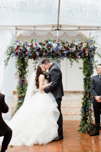 tented wedding ceremony