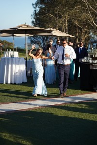 bridal party entrance