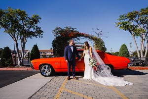 wedding vintage car