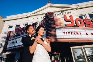 yost theater wedding