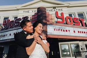 yost theater wedding