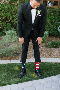 groom patriotic socks