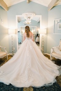 bridal gown