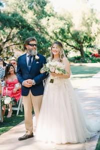 bride with father