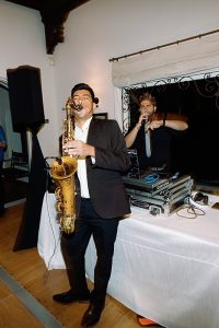saxophone at wedding